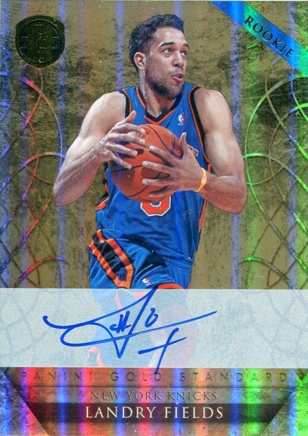 2010-11 Panini Gold Standard #234 Landry Fields AU RC