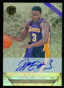 2010-11 Panini Gold Standard #240 Devin Ebanks AU RC