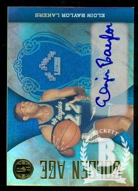 2010-11 Panini Gold Standard Golden Age Signatures #18 Elgin Baylor/5