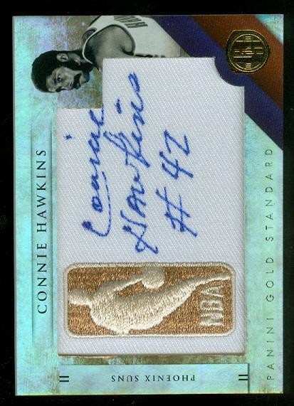 2010-11 Panini Gold Standard Gold NBA Logos #10 Connie Hawkins/199