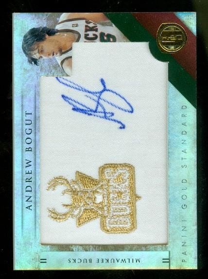 2010-11 Panini Gold Standard Gold Team Logos #5 Andrew Bogut/199