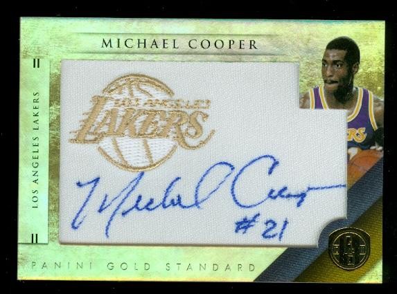 2010-11 Panini Gold Standard Gold Team Logos #37 Michael Cooper/199
