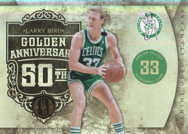 2010-11 Panini Gold Standard Golden Anniversary #4 Larry Bird