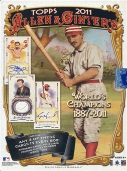 2011 Topps Allen and Ginter Baseball Hobby Box