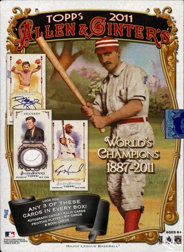 2011 Topps Allen and Ginter Baseball Hobby Box