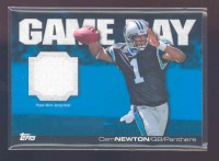 2011 Topps Game Day Relics #GDRCN Cam Newton