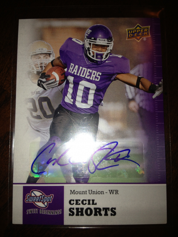 2011 Sweet Spot Autographs #31 Cecil Shorts