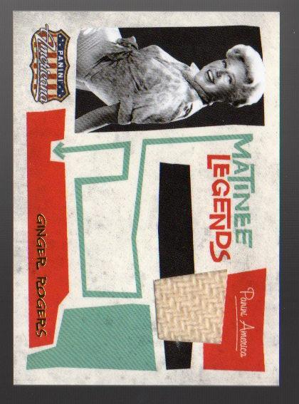 2011 Americana Matinee Legends Material #7 Ginger Rogers