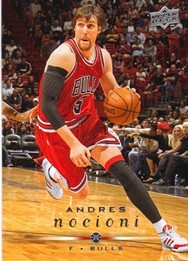 2008-09 Bulls Upper Deck #6 Andres Nocioni