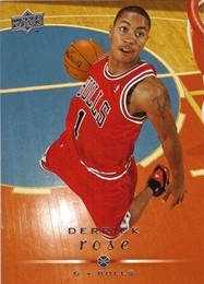 2008-09 Bulls Upper Deck #12 Derrick Rose