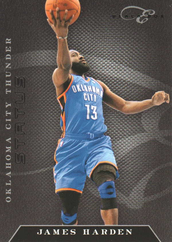 2010-11 Elite Black Box #68 James Harden
