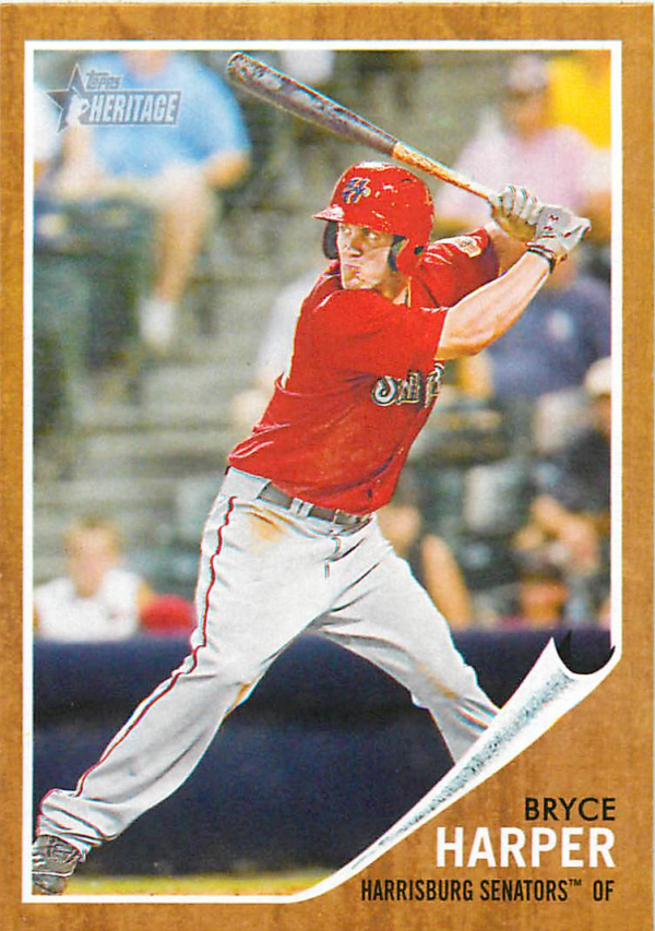 2011 Topps Heritage Minors #16 Bryce Harper