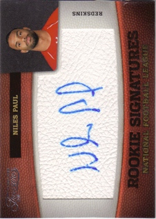 2011 Timeless Treasures #191 Niles Paul AU/463 RC
