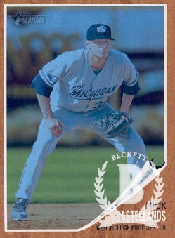 2011 Topps Heritage Minors Blue Tint #76 Nick Castellanos