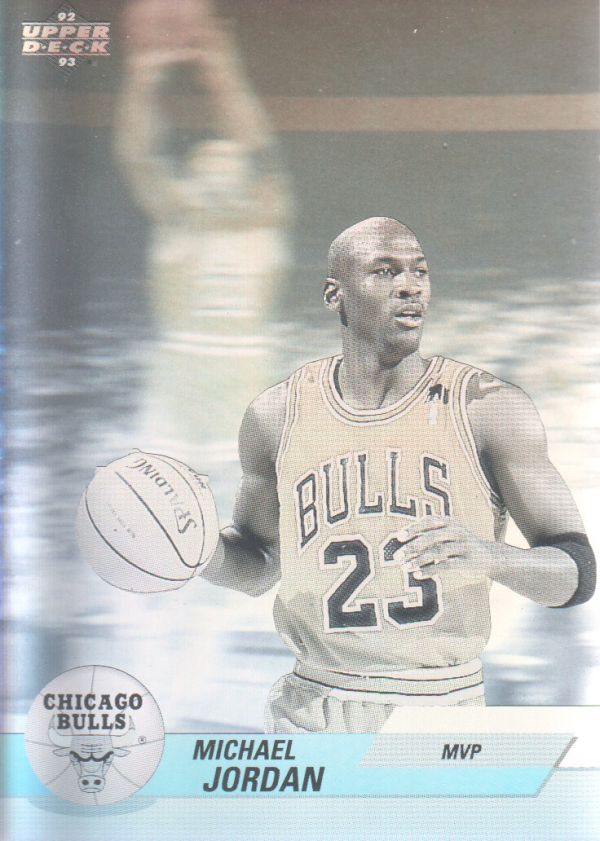 1992-93 Upper Deck International Spanish Award Winner Holograms #9 Michael Jordan