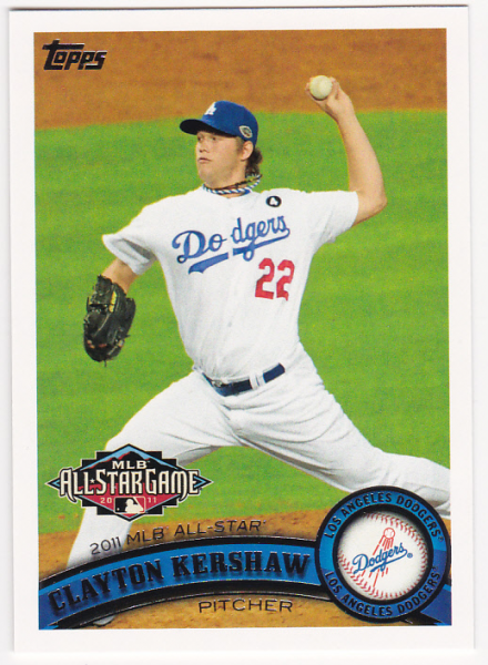 2011 Topps Update #US140A Clayton Kershaw