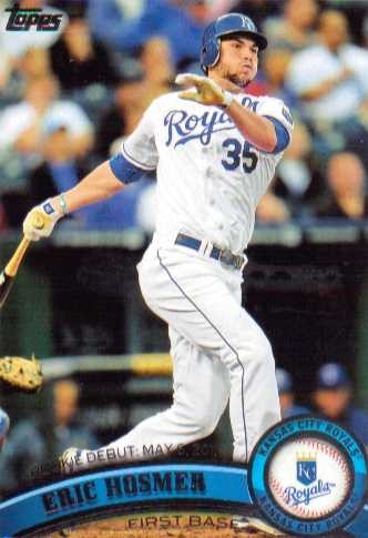 2011 Topps Update #US188 Eric Hosmer