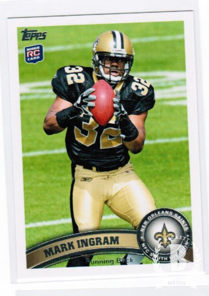 2011 Topps #426C Mark Ingram FS/(ball in both hands/factory set only)