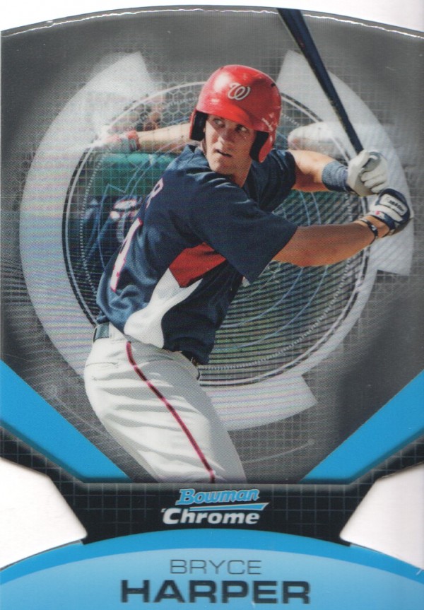 2011 Bowman Chrome Futures #1 Bryce Harper