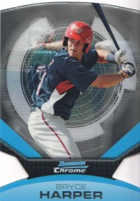 2011 Bowman Chrome Futures #1 Bryce Harper front image