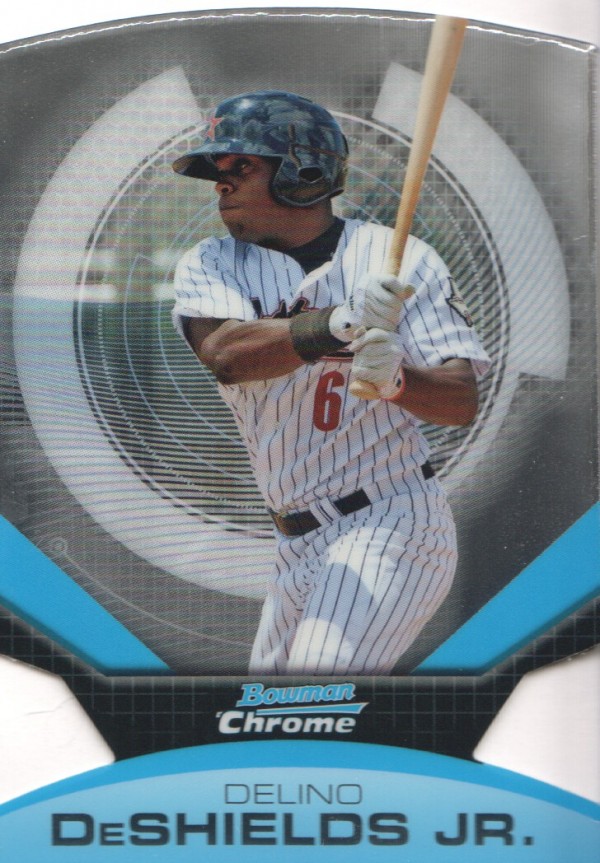2011 Bowman Chrome Futures #4 Delino DeShields Jr.