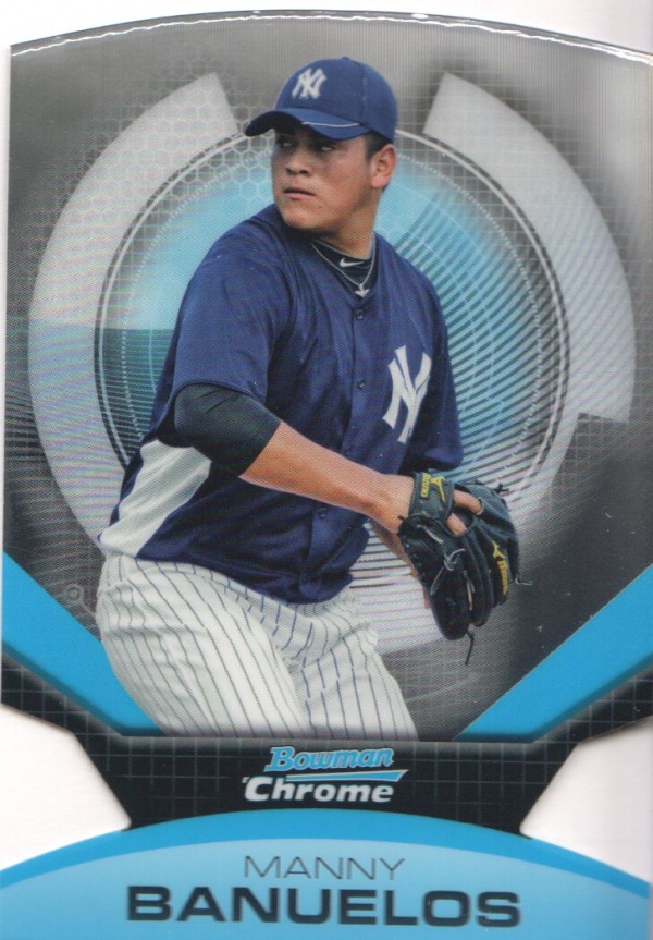 2011 Bowman Chrome Futures #11 Manny Banuelos