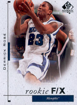 2011-12 SP Authentic #69 Derrick Rose FX