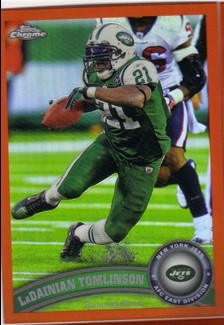 2011 Topps Chrome Orange Refractors #143 LaDainian Tomlinson