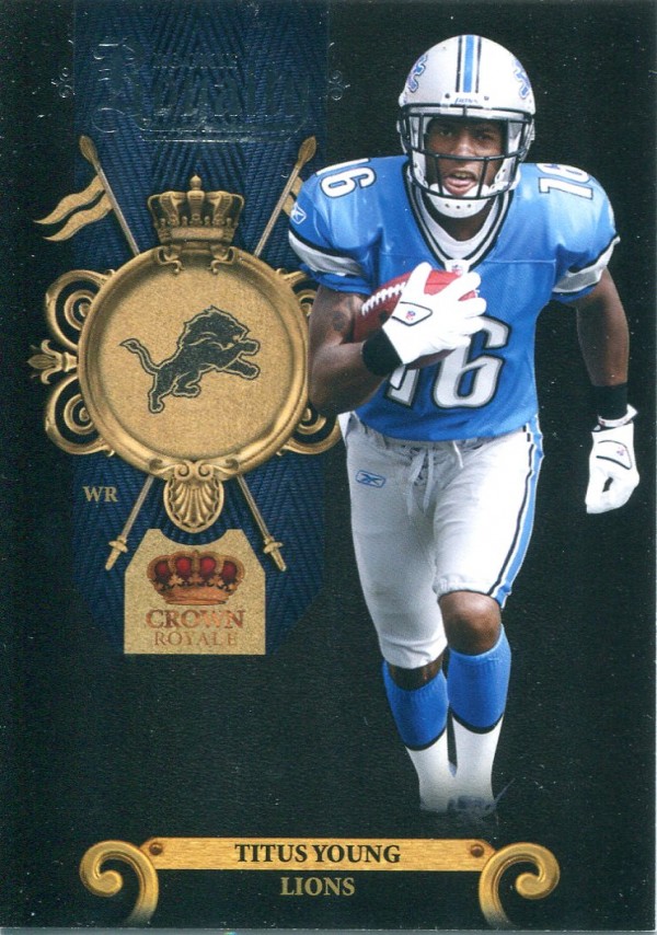 2011 Crown Royale Rookie Royalty #3 Titus Young