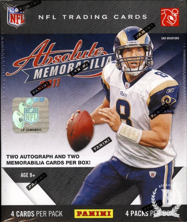 2011 Absolute Memorabilia Football Hobby Box
