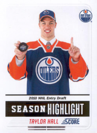 2011-12 Score #1 Taylor Hall SH front image