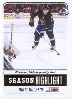 2011-12 Score #16 Matt Duchene SH