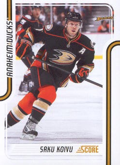 2011-12 Score #40 Saku Koivu