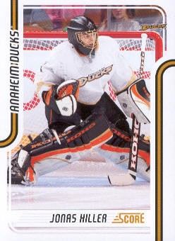 2011-12 Score #49 Jonas Hiller