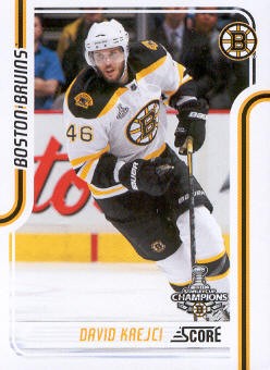 2011-12 Score #53 David Krejci