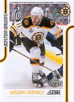 2011-12 Score #54 Gregory Campbell