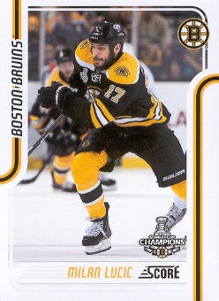 2011-12 Score #55 Milan Lucic
