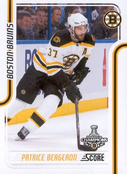 2011-12 Score #57 Patrice Bergeron