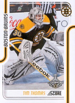 2011-12 Score #64 Tim Thomas