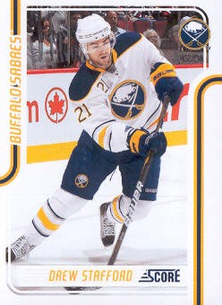 2011-12 Score #68 Drew Stafford