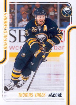 2011-12 Score #74 Thomas Vanek