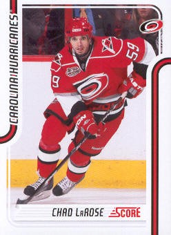 2011-12 Score #101 Chad LaRose