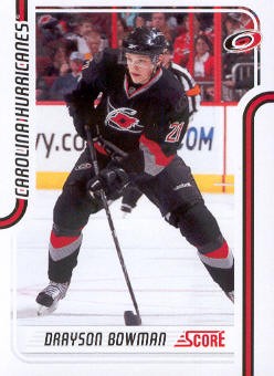 2011-12 Score #103 Drayson Bowman