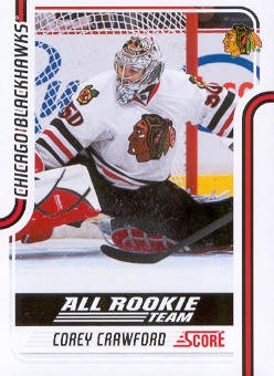 2011-12 Score #125 Corey Crawford