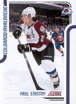 2011-12 Score #127 Paul Stastny