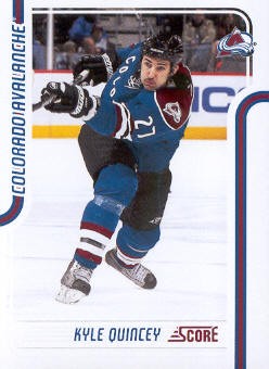 2011-12 Score #138 Kyle Quincey