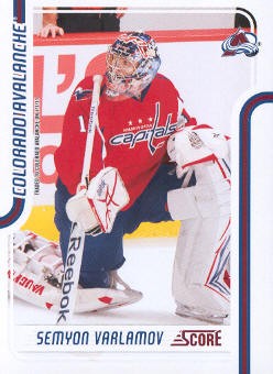 2011-12 Score #139 Semyon Varlamov