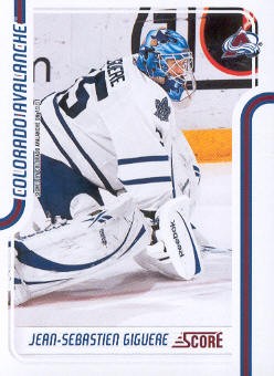 2011-12 Score #140 Jean-Sebastien Giguere