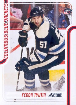 2011-12 Score #152 Fedor Tyutin