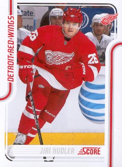 2011-12 Score #176 Jiri Hudler